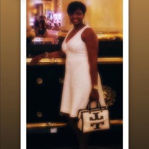 JCrew White Cotton dress